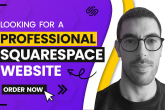 build a professional and responsive squarespace website