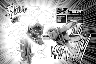 draw manga and comic pages
