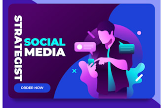 be your social media strategist and content creator