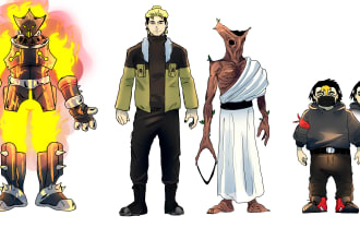 draw a character sheet for you