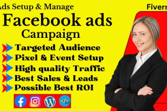 setup shopify facebook and instagram ads campaign for sales and leads