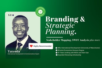 create brand identity and strategy planning for your organisation