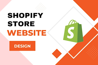 design redesign shopify store dropshipping website or dropshipping store