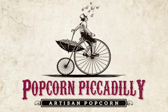 design logo about café, bbq, cake, food, desserts and bakery