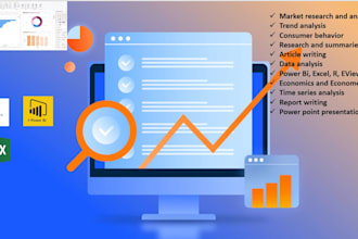 do professional market research, consumer behavior and business management