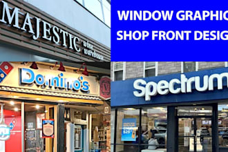 design window sticker shop front vinyl decal realtor sign