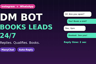 create ai chatbot for your social media with manychat