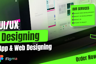 do ui ux design for web and mobile applications