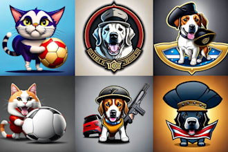 create amazing cartoon or mascot logo using midjourney ai