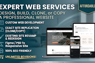 build, copy, duplicate, or clone a website