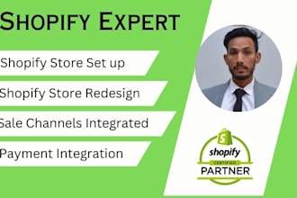 set up shopify store