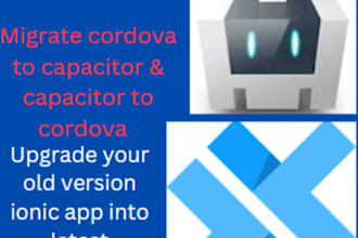 convert your ionic cordova app to ionic capacitor