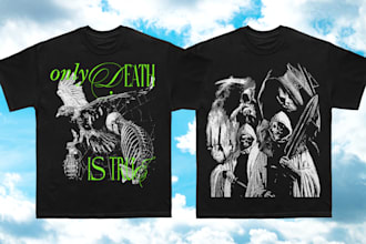 create grunge streetwear design for your brand