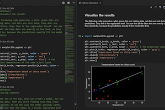 guide you for python development and scripting