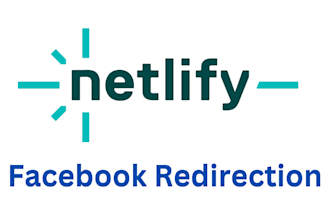 do facebook redirection with netlify and github