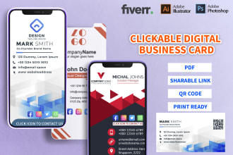 do actionable and printable business cards in your business