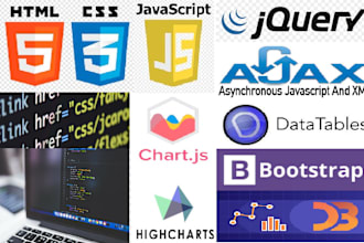 do front end work and bug fixing of web apps using HTML,CSS,js,bootstrap