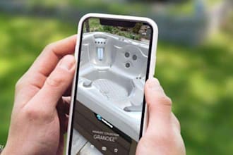 create immersive ar, VR, xr, webxr mr app