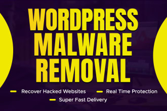 do wordpress malware removal and recover hacked website