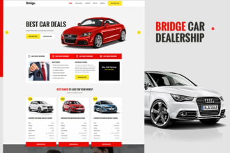 do car dealership business website design