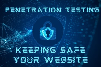 do vulnerability and penetration testing your website