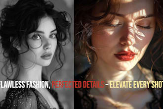 do fashion photography retouching and enhancement
