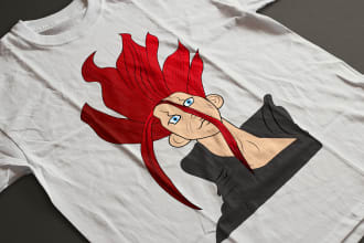 create grunge t shirt, custom illustration and custom skull t shirt design