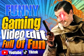 do funny gaming video editing for youtube
