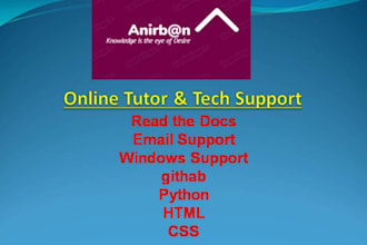 provide online support, tech support, website support