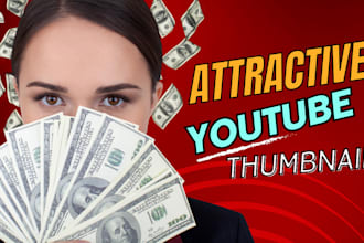 design amazing and eye catchy clickbait youtube thumbnail