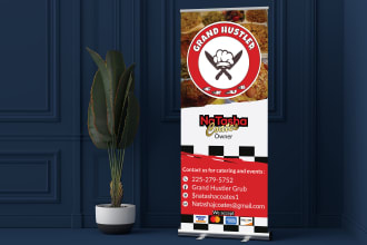 retractable roll up banner, backdrop, signage