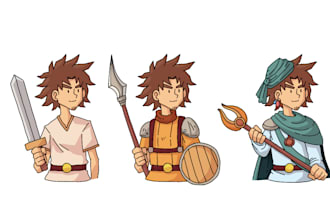 draw fantasy game art for boardgame and video games