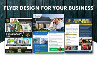 design digital flyer, sales sheet, one pager, media kit, one sheet