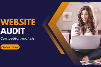do website audit with competitor analysis