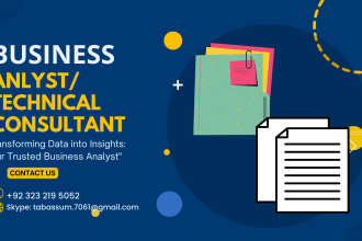be your business analyst and functional consultant