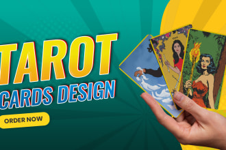 draw illustrations for tarot cards
