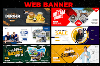 design social media design , web banner ,shopify banner, facebook cover