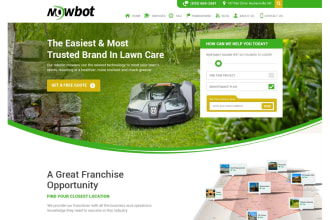 do landscaping gardening and lawn care website in wordpress