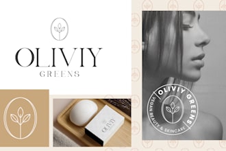 design a logo and cohesive brand guidelines for you