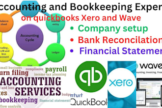 do bookkeeping and bank reconciliation in quickbooks or xero
