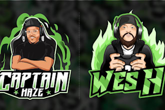 design best esports, twicth,avatar, mascot and gaming logo