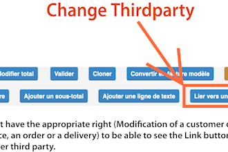 do dolibarr change thirdparty plugin adds a button