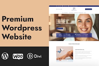 create a website with divi theme, dsgvo gdpr ready