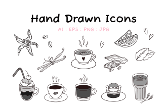 create hand drawn icon or illustration