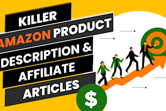 write SEO friendly amazon affiliate articles for you