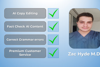 do ai content editing and fact checking to rank on google