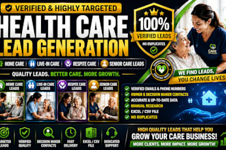 generate verified home care, live in care and respite care leads