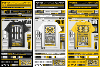 design your cyberpunk and techwear or futuristic streetwear
