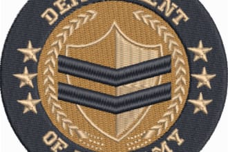 digitize logo into embroidery digitizing dst pes  in 1 hour