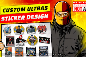 design custom stickers for football ultras and hooligans
